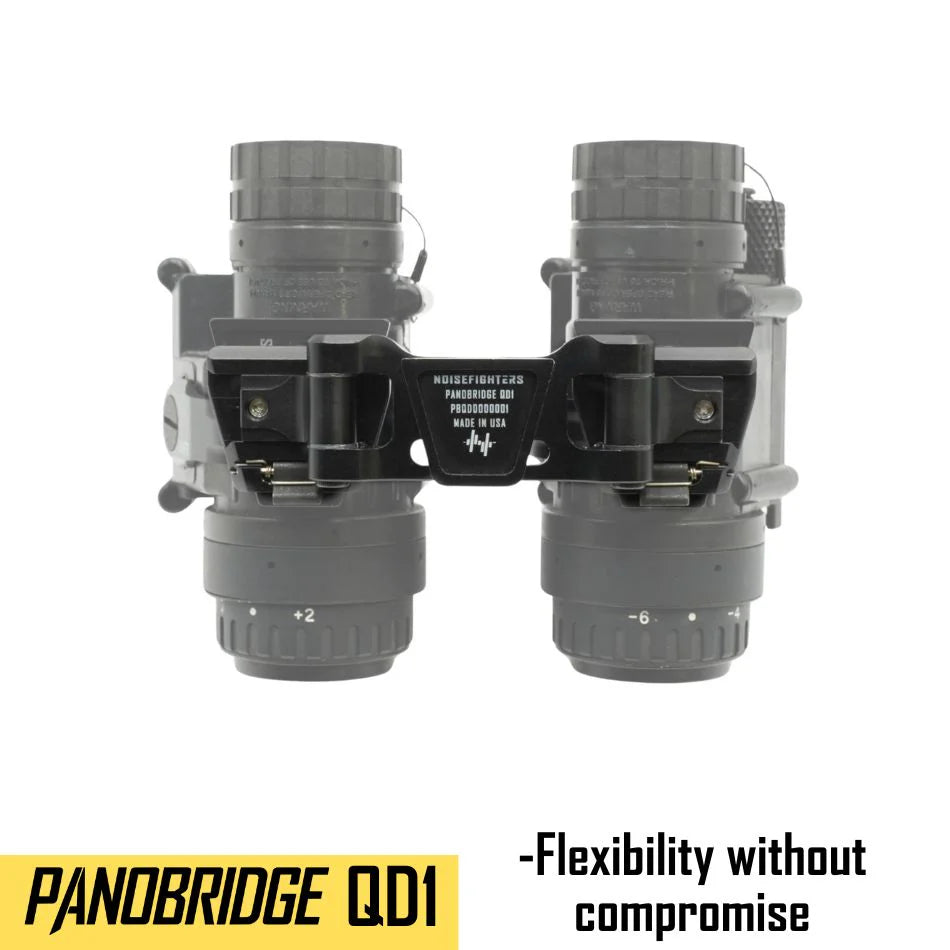 Panobridge QD1 Metal Night Vision and Thermal Bridge with Dual QD Dovetail Arms