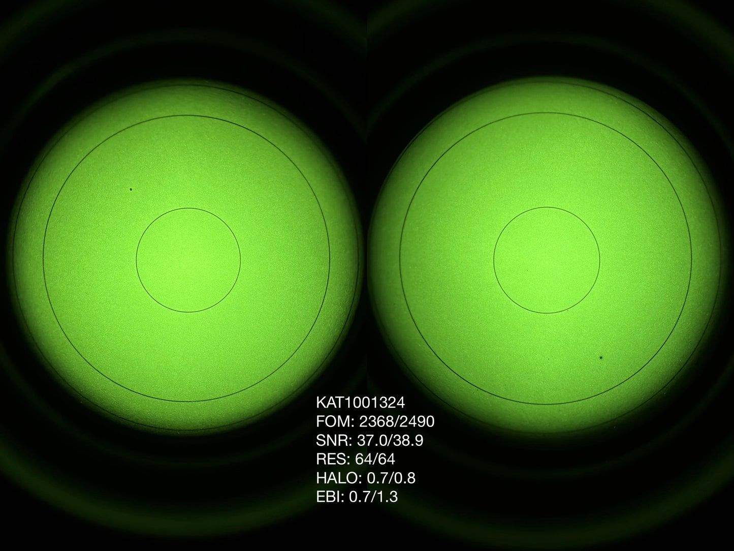 Ready to ship Katana Molded L3Harris Unfilmed Green Phosphor