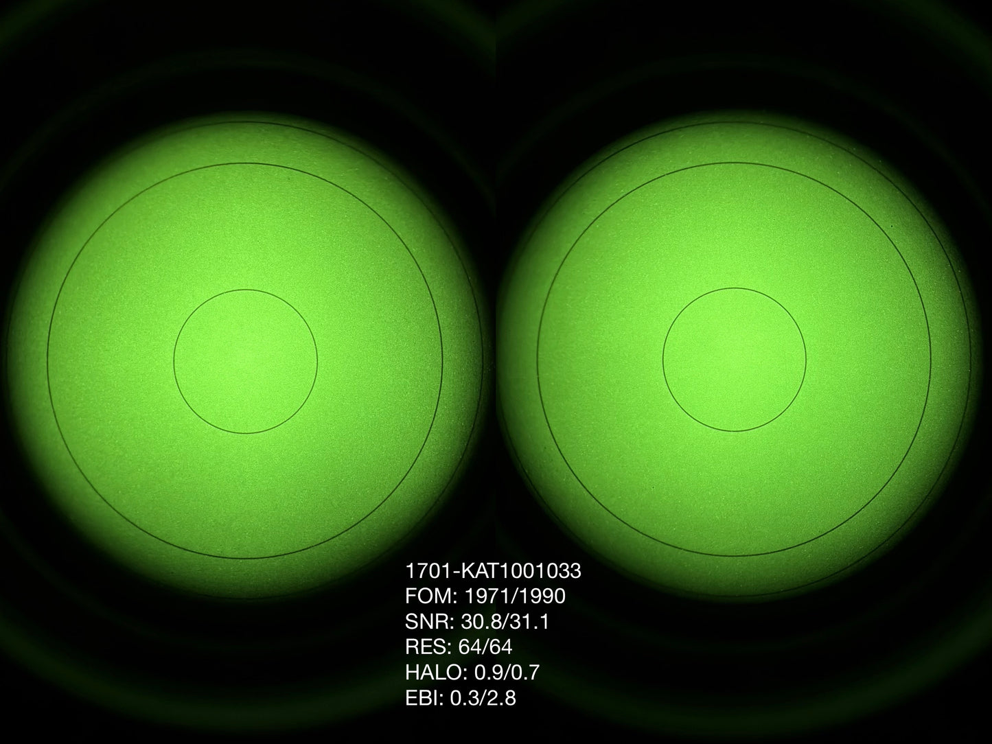 Ready to ship Katana Molded L3Harris Unfilmed Green Phosphor