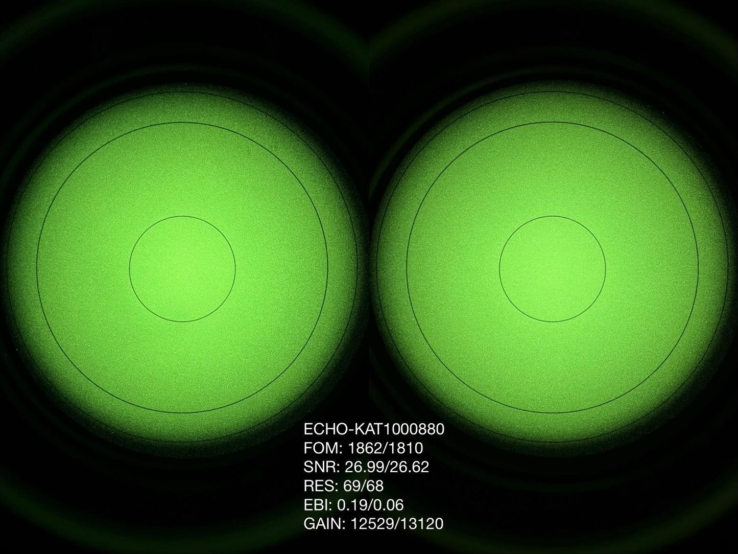 Ready to ship Katana Molded Photonis ECHO Green Phosphor